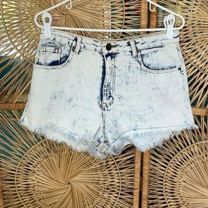 3 For $15 High Rise Denim Shorts